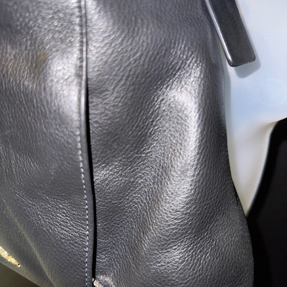 Coach Black Leather Isabelle Black Shoulder Bag - Picture 4 of 5